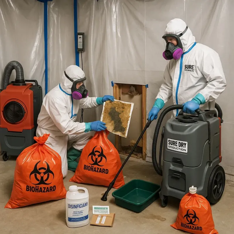 Contaminated Water Handling Protocols process in Hazel Park, MI