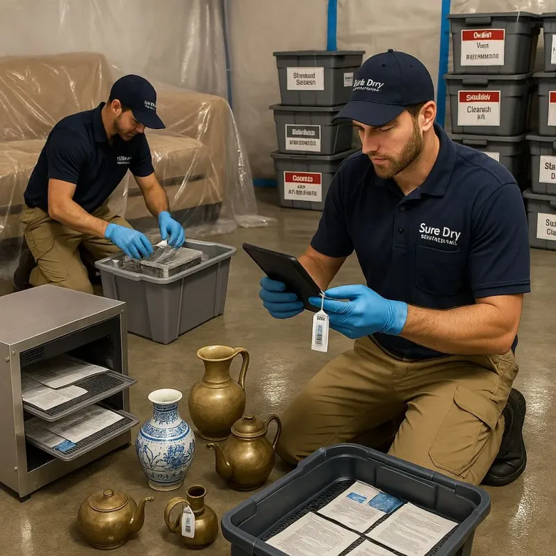 Content Protection and Restoration process in Hazel Park, MI