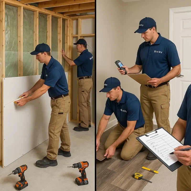 Repairs and Reconstruction process in Hazel Park, MI