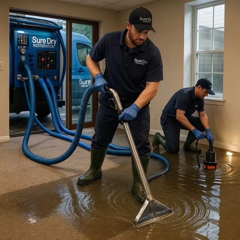 Water Extraction and Removal process in Hazel Park, MI